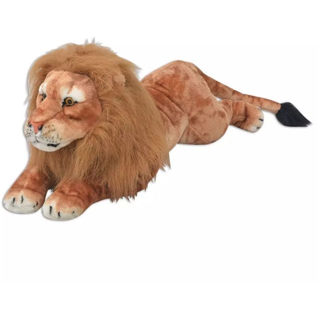 Leijona pehmolelu Ruskea XXL