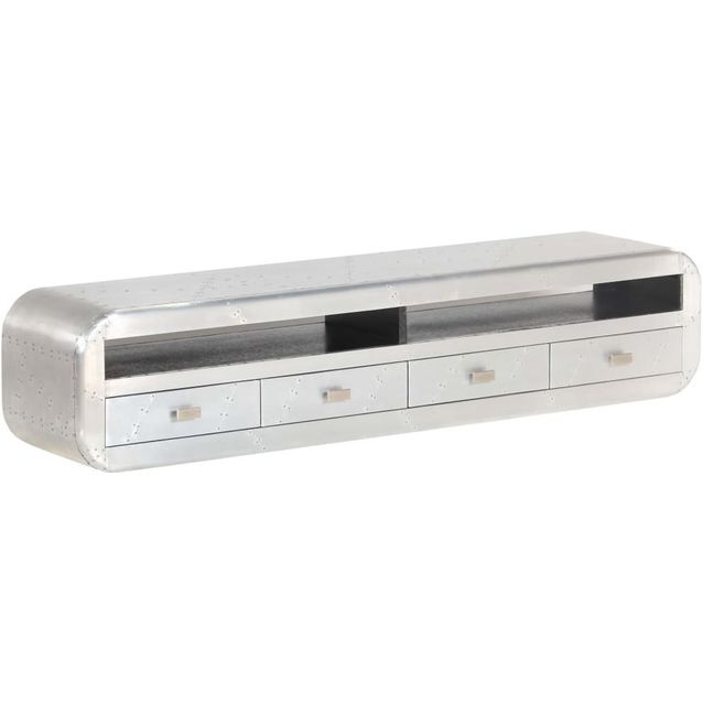 Lentäjän tv-taso vintage-ilmailutyyli 140x30x30 cm_1