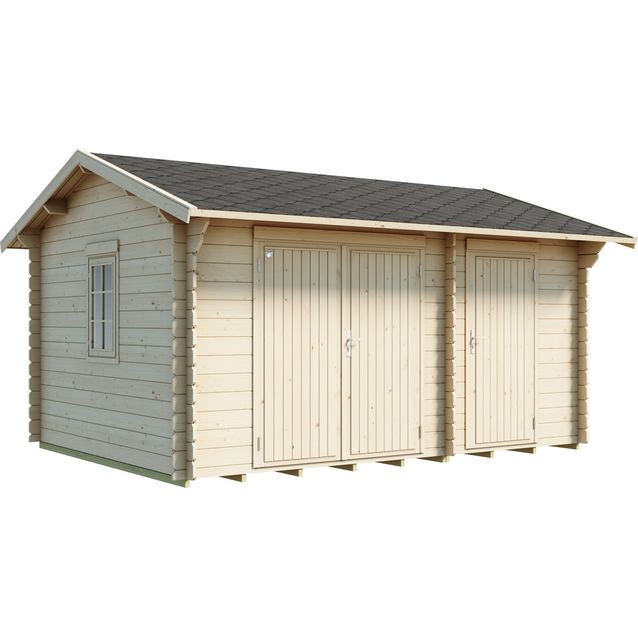 Pihavarasto Luoman Lillevilla 12 12,3 m²