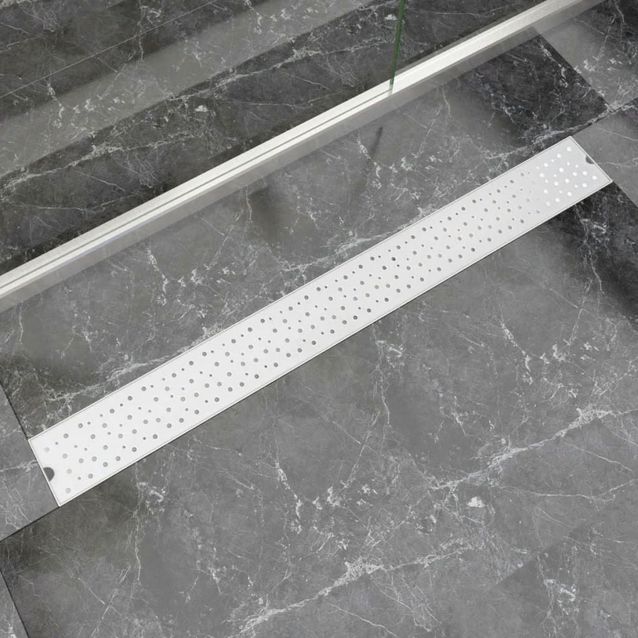 Lineaarinen suihkukaivo Kupla 1030x140mm Ruostumaton teräs