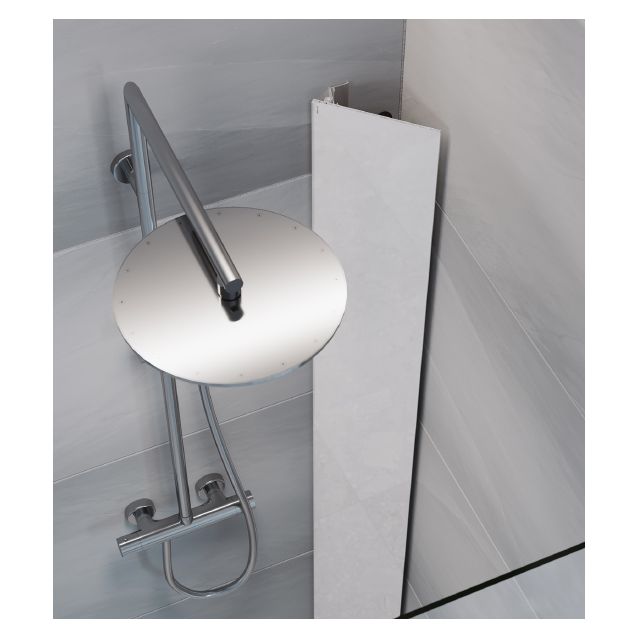 Suihkuhylly Macro Design Hide, valkoinen