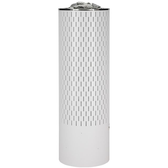 Sähkökiuas Magnum Sade, 9.0kW, 8-15m³, LED-valoilla, erillinen ohjaus, valkoinen