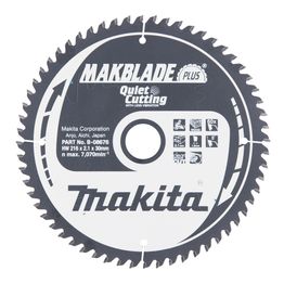 Sahanterä Makita MakBlade Plus B-08676, Ø216x2,1x30 mm 60T 5°