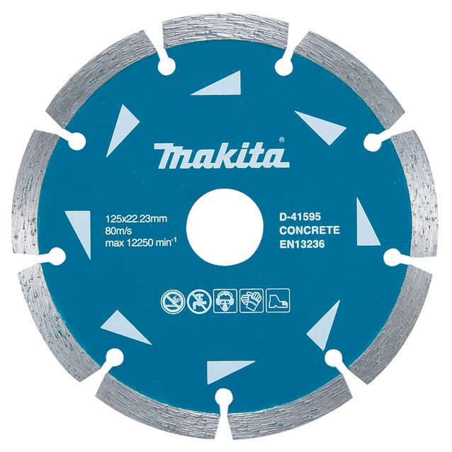 Timanttikatkaisulaikka Makita D-41595, 125x22,23x2,2mm, segmentti