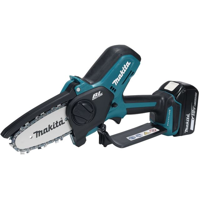 Akkuoksasaha Makita LXT DUC101SF 18V 3,0 Ah akulla