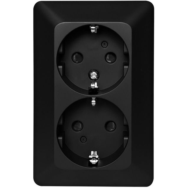 Pistorasia Malmbergs Delta 2-osainen 16 A IP20 pinta