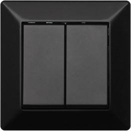 Kaksoisvaihtokytkin Malmbergs Delta 6+6 10AX IP20 uppo