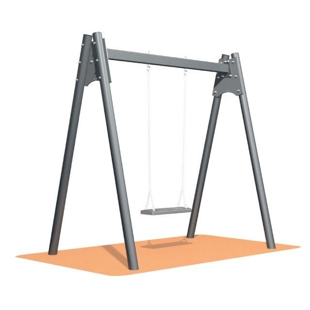 Keinurunko Markki teräsjalat 1 paikkainen