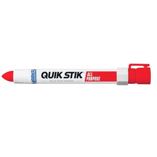 Maalimerkintäkynä Markal Quik Stik, 17mm, punainen