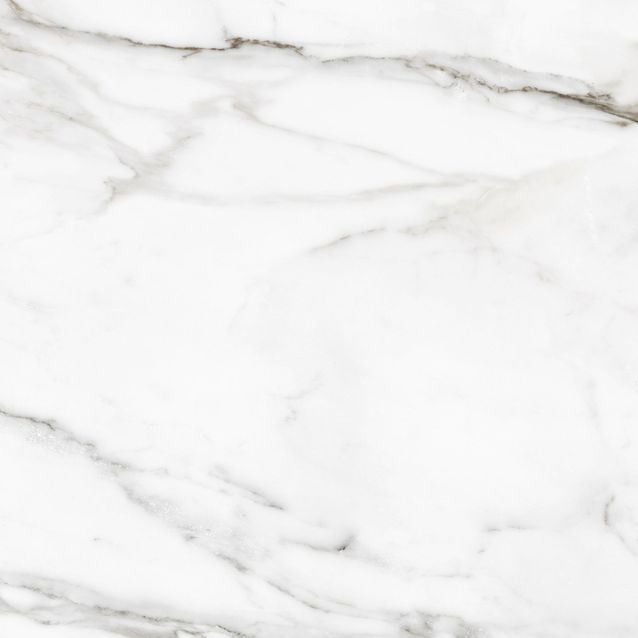 Lattialaatta GoldenTile Marmo Verona, 60x60cm, valkoinen