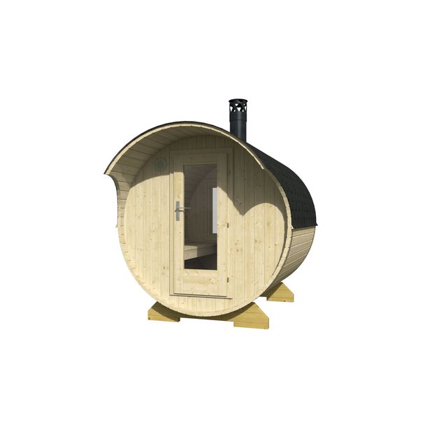 Tynnyrisauna Tene Masku 4.6m²