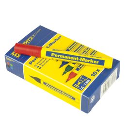 Merkkaustussi Bleispitz punainen