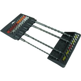 Poranteräsarja Procat SDS-Plus 4-leikkuu 4 osaa 6-8-10-12x260 mm