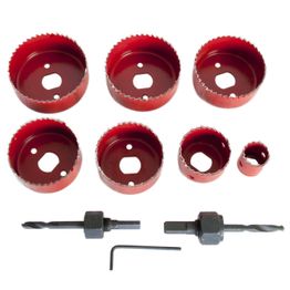 Reikäsahasarja Procat Ø22-67 mm 9 osaa