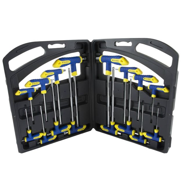 Kuusio- ja torxavainsarja Procat 2-10 mm/T10-T50 16 osaa