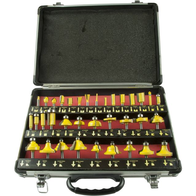 Jyrsinteräsarja Procat 35 osaa 8 mm istukalle salkussa