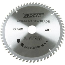 Pyörösahanterä Procat Ø216 mm 60T