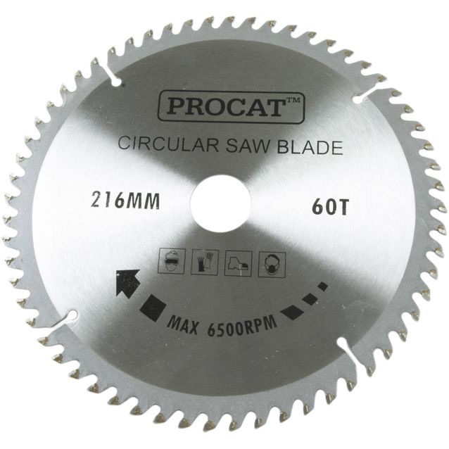 Pyörösahanterä Procat Ø216 mm 60T