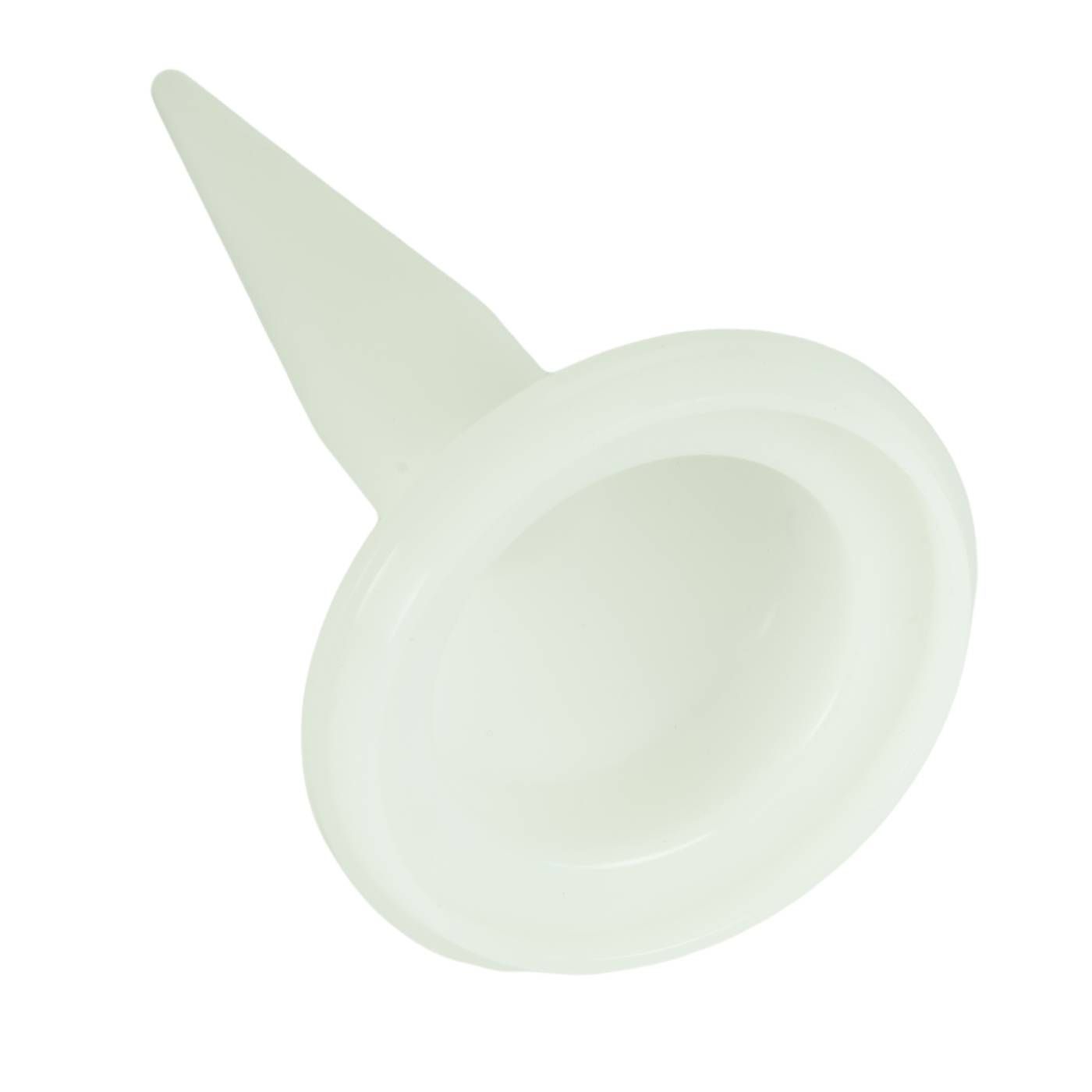 Massapistoolin suutin Cox Avon valkoinen laipalla