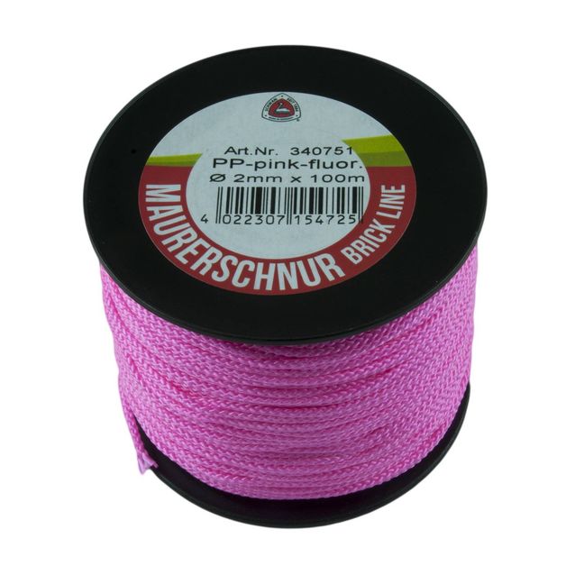 Linjanaru Schwan Ø2 mm pinkki 100 m/rll