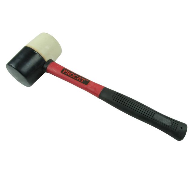 Kumivasara Procat 24oz musta/valkoinen