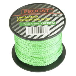Linjalanka Procat Ø1,7 mm vihreä 50 m/rll