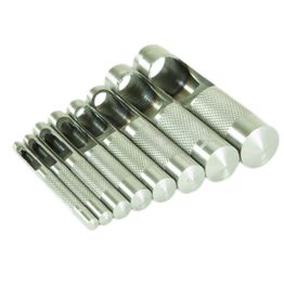 Nahkalävistinsarja Procat 8 osaa 3-4-6-8-10-12-16-20 mm