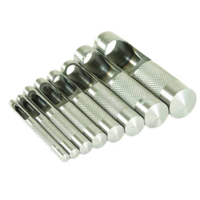 Nahkalävistinsarja Procat 8 osaa 3-4-6-8-10-12-16-20 mm