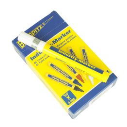 Merkkaustussi Bleispitz valkoinen