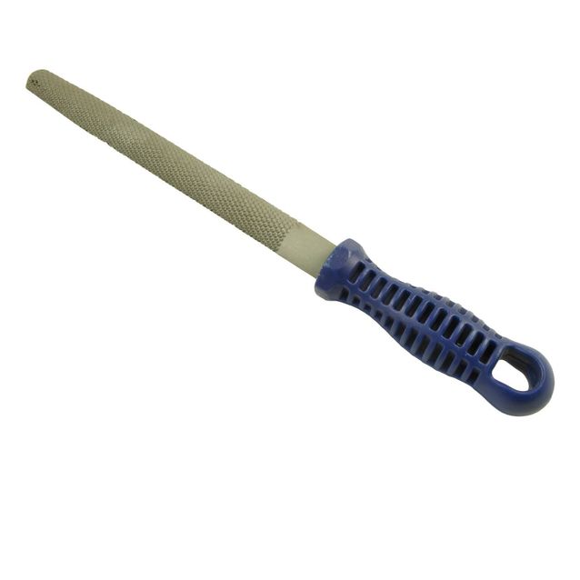 Puuraspi Hase 200 mm kahvalla puolipyöreä