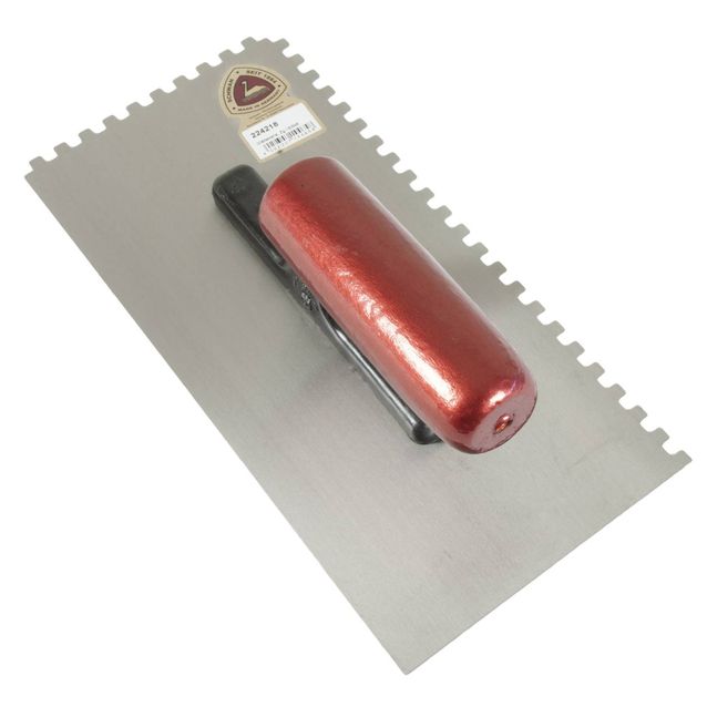 Laastikampa Schwan 28 cm 6x6x6 teräs