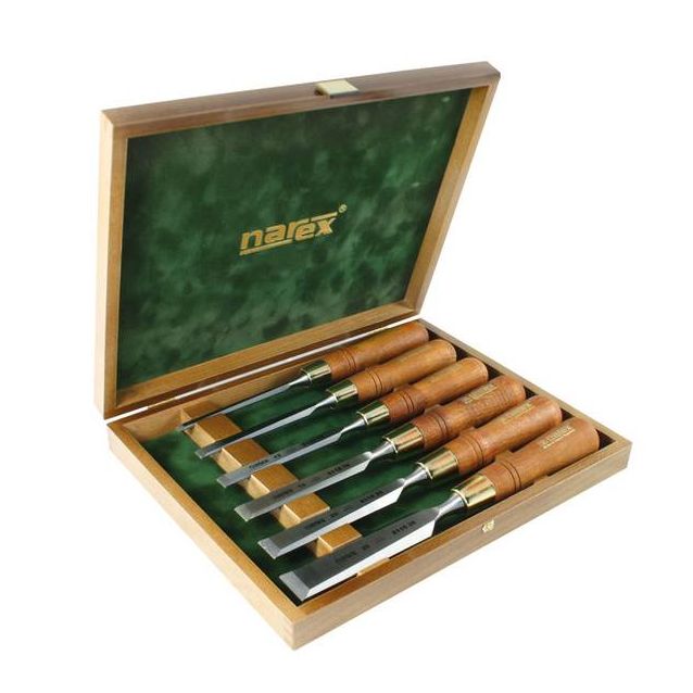 Puutalttasarja Narex Premium 6-10-12-16-20-26 mm