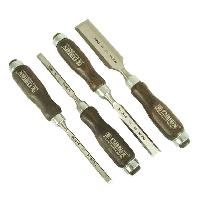 Puutalttasarja Narex Pro 4 osaa 8-10-16-32 mm