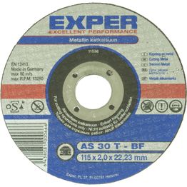 Katkaisulaikka Exper Ø115 mm 2,0 mm metallille