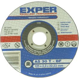 Katkaisulaikka Exper Ø125 mm 2,0 mm metallille
