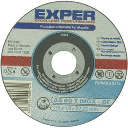 Katkaisulaikka Exper Ø115 mm 1,0 mm rosterille