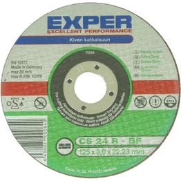 Katkaisulaikka Exper Ø125 mm 3,0 mm kivelle