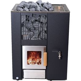 Puukiuas Mondex Motti 22 12-22 m³ vesisäiliöllä musta