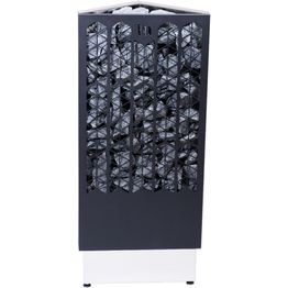 Sähkökiuas Mondex Aura E2 6,6 kW 6-9 m³ erillinen ohjaus musta