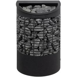 Sähkökiuas Mondex Teno 2.0 E2, 6.6kW, 6-9m³, erillinen ohjaus, musta