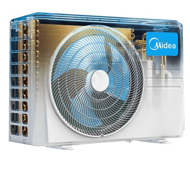 Ilmalämpöpumppu Midea Xtreme Heat 3,5/3,8kW, ulkoyksikkö