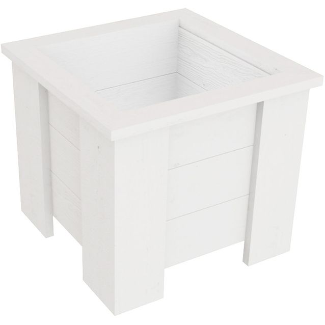 Kukkalaatikko Miljöökoriste neliö, 40x40x35cm, eri värejä