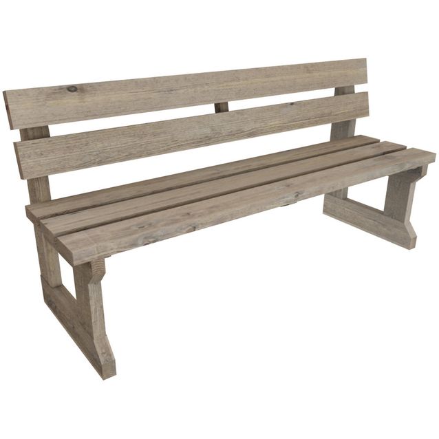 Jämäkkä penkki Miljöökoriste, 170cm, eri värejä