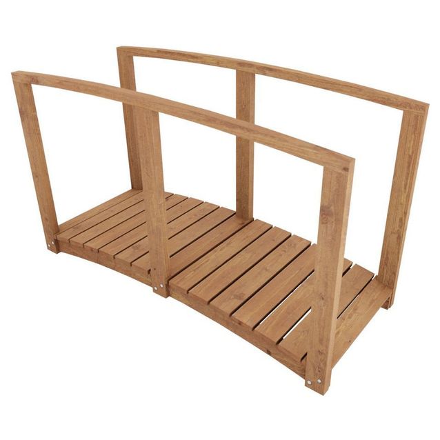 Kaarisilta Miljöökoriste 80x200x114cm ruskea