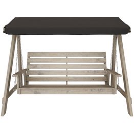 Pihakeinu Miljöökoriste, 3-istuttava, vaaleanharmaa