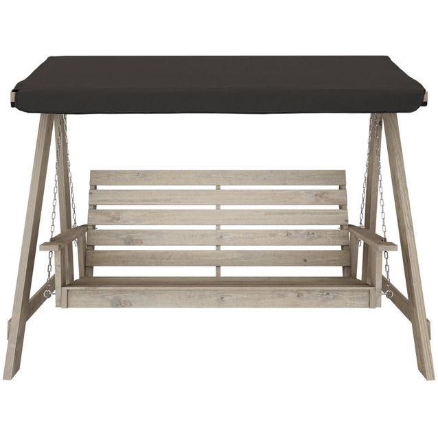 Pihakeinu Miljöökoriste, 3-istuttava, vaaleanharmaa