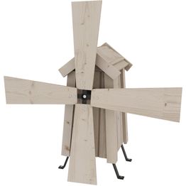 Tuulimylly Miljöökoriste puuvalmis