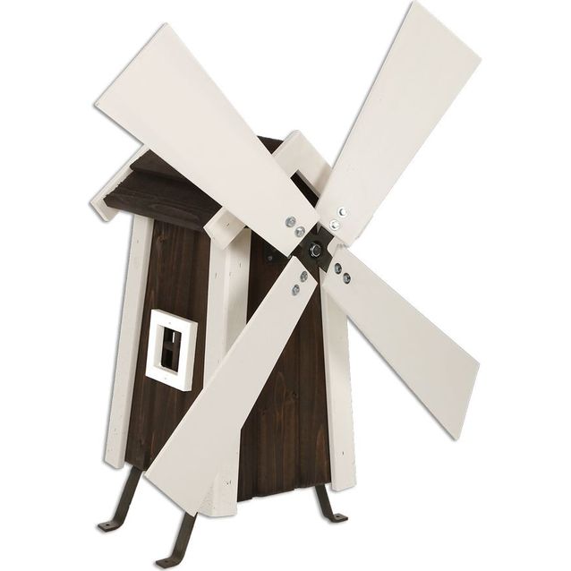 Tuulimylly Miljöökoriste, harmaa