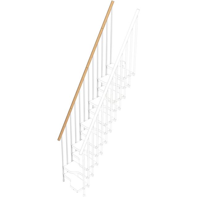 Käsijohde Rintal Mini -portaisiin, 11 askelmalle