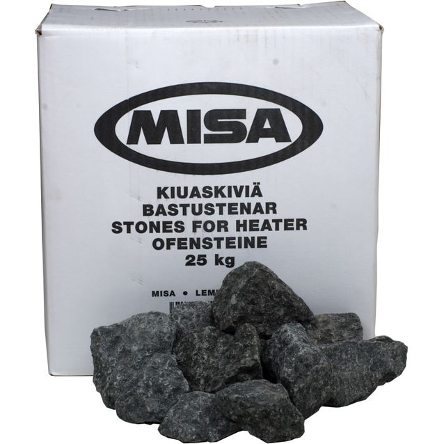 Kiuaskivet Misa Peridotiitti 19212, 10-15cm, 25kg